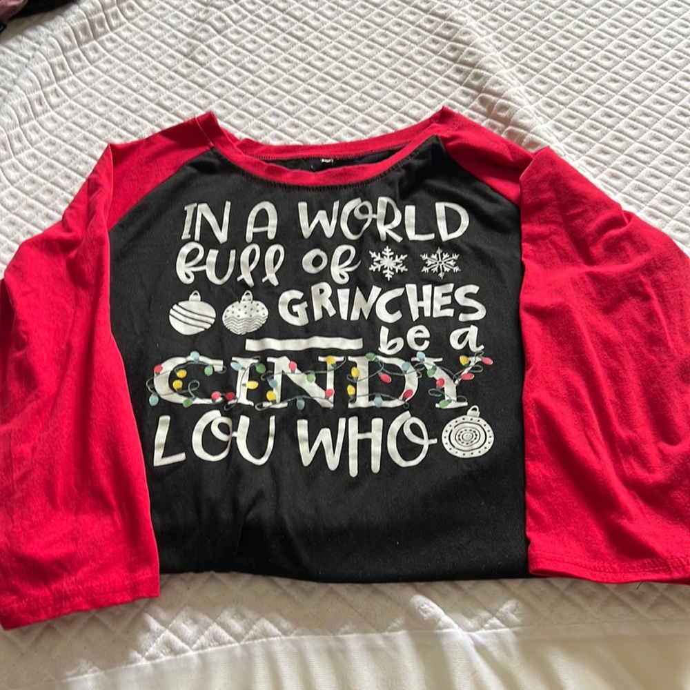 Baseball Christmas tee
